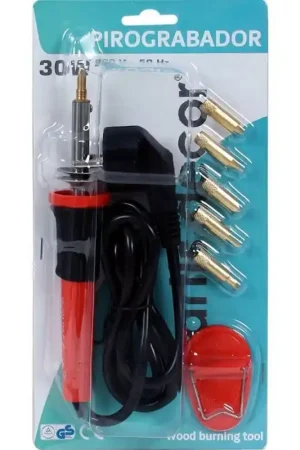 Rebajas Pirograbador con 5 puntas Artis Decor