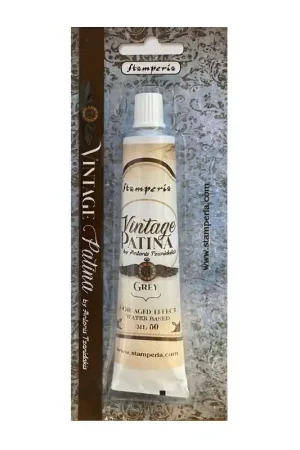 Comprar En Línea Stamperia Vintage Patina tube ml 50 - Grey by Antonis Tzanidakis
