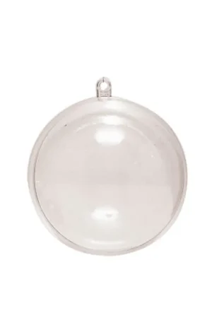 Bola de plástico de 9 cm. Transparente Última Oportunidad