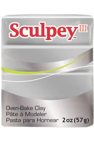 Sculpey Pasta Polimérica Plata Moderno