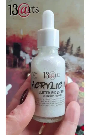 13 arts ACRYLIC INK Glitter Iridescent 30ml Precio Rebajado