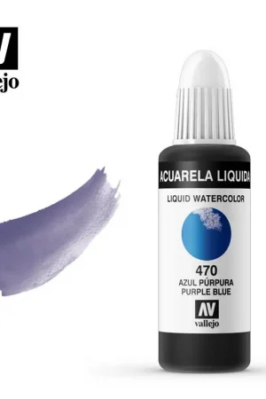Acuarela Líquida 470 Azul Púrpura Art.-Nr. 33.470 - Indian Red Edición Limitada