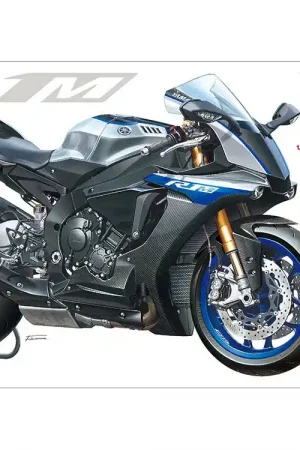 1:12 Yamaha YZF-R1M Art.-Nr. 14133 - Indian Red Artesanal