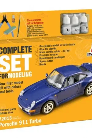 1:24 Porsche 911 Turbo - Set Completo de Iniciación Art.-Nr. 72013 - Indian Red Súper Precio