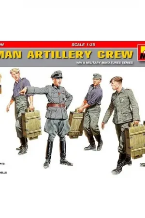 1:35 German Artillery Crew Special Edition Art.-Nr. 35192 - Indian Red Solo Hoy