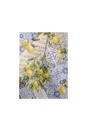 Papel De Arroz 663 COLLAGE LIMONES GRANDES.* Compra Hoy