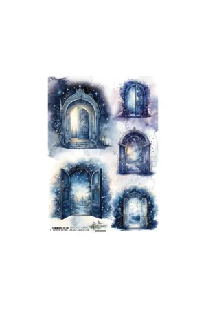 Papel arroz A4 Numero 4 Legends of the magic Art of Alchemy Favorito De Clientes