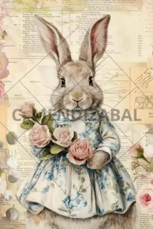 Papel de Arroz CONEJO 5 Popular