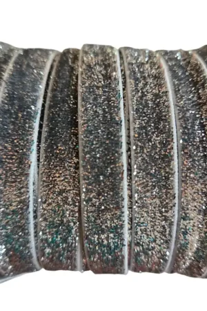 Cinta PLATEADA ELASTICA 1m Última Versión