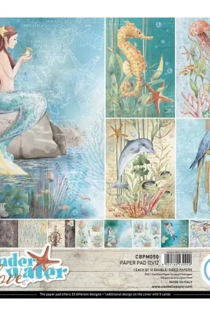 Gran Oferta Underwater Love Paper Pad 12x12 12/Pkg