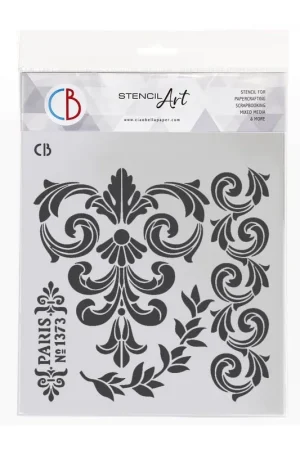 Descuento Texture Stencil 8"x8" Heritage.**