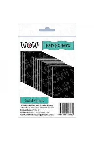 Wow Fab Foilers - Solid Panel.* Tendencia